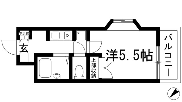 クリスタルカーサ2の物件間取画像